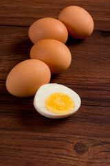 eggs on a plate