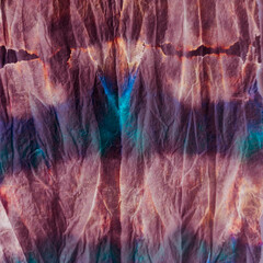 Obraz premium Traditional Tie Dye Pattern. Tye Ikat Modern