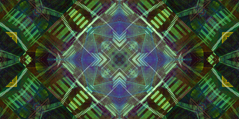 Fraktal Hintergrund Motiv für Flyer und Homepage