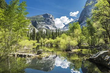 Foto op Plexiglas Mirror Lake in Yosemite © Fyle