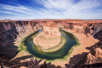 Foto op Canvas Horseshoe Bend on Colorado river in Arizona © Fyle
