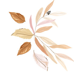 Autumn Leaf alphabet letter X