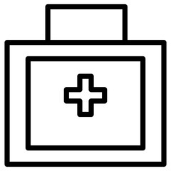 Obraz premium first aid ico