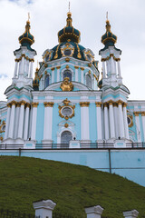 Fototapeta na wymiar Ukrainian church against the sky