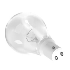 Obraz na płótnie Canvas 3d rendering illustration of an incadenscent light bulb
