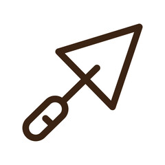 building estate work business office outline icon