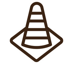 estate business office outline icon