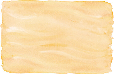 beach sand top view in the holiday summer watercolor hand painted.