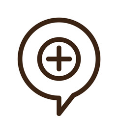 talk network interaction outline icon