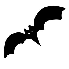Bat Halloween Sticker on transparent background perfect for Halloween decorations, flyer etc.