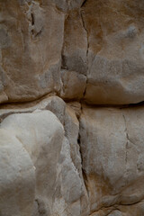 Abstract nature texture. Rock surface or Beige mountain. Natural material background. Rock climbing backdrop, copy space