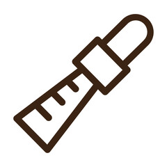 builder tools constructions outline icon