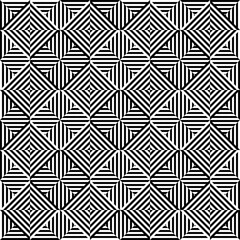 Abstract op art seamless pattern