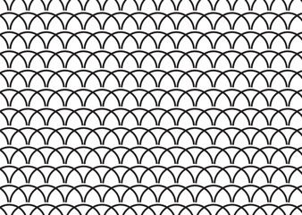 abstract pattern border Seamless black, gray and white square stripes Beautiful geometric maze pattern fabric.