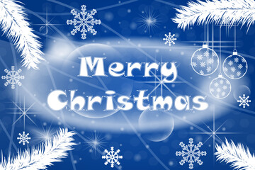 christmas card template banner vector illustration