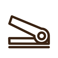 punch tools work outline icon