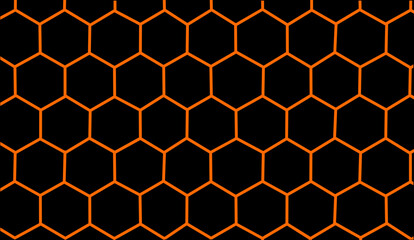 Design pattern hexagon background