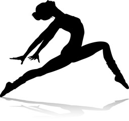 Ballet Dancing Silhouette © Christos Georghiou