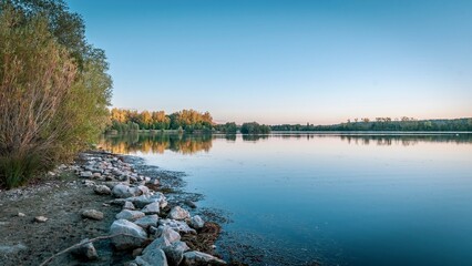Les &eacute;tangs de Cergy, Val d&rsquo;Oise, France 