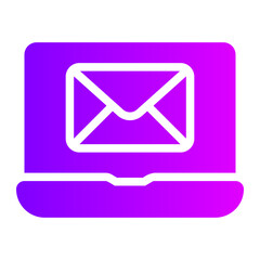 laptop gradient icon