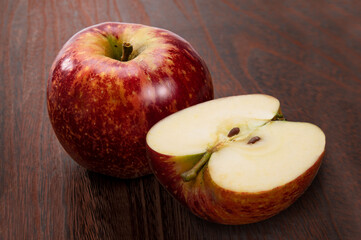 長野の赤林檎、秋映