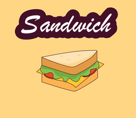 The sandwich bread is very appetizing.