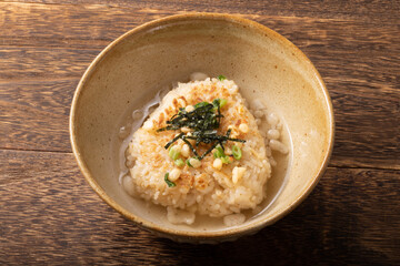 焼きおにぎり　茶漬け