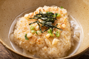 焼きおにぎり　茶漬け