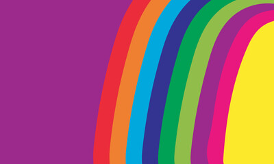 Obraz premium colorful rainbow abstract background template design