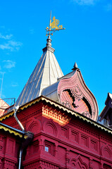 Fototapeta premium Moscow is the capital of Russia, a city of federal significance, the administrative center of the Central Federal District and the center of the Moscow Region, which does not include