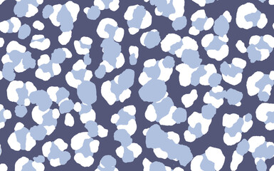Abstract modern leopard seamless pattern. Animals trendy background. Color decorative vector stock illustration for print, card, postcard, fabric, textile. Modern ornament of stylized skin