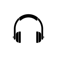 Headphones icon design template vector illustration