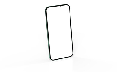 realistic smartphone template mockup for user experience presentation