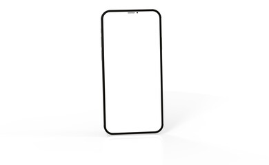Modern frameless smartphone Mock up