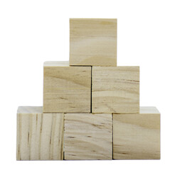  blank  wooden cubes- PNG alpha channel - graphic resources