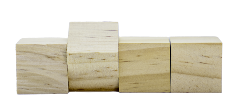  blank  wooden cubes- PNG alpha channel - graphic resources