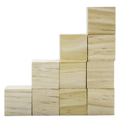  blank  wooden cubes- PNG alpha channel - graphic resources