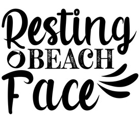 Resting Beach Face SVG, Beach SVG, Hello Summer SVG, Beach SVG Design Summer, Summer SVG, Beach, Vacation SVG, Volleyball, Summer SVG, Design, Summer Cut Files