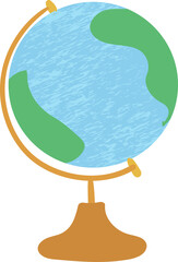 School globe illustration