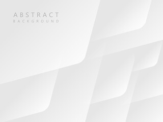 gray gradient abstract background with futuristic polygon shape