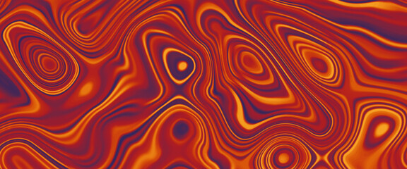 Liquify swirl red color art abstract papercut style pattern. Colorful wave marble wall and floor decorative tiles design pattern texture background. Colorful background with colorful circles pattern.