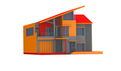 Eco Friendly House concept home
