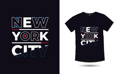 new york city inspirational quotes typography poster and t shirt design