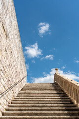 Details of Assisi town in Umbria Italy