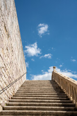 Details of Assisi town in Umbria Italy