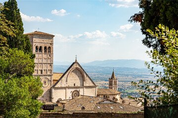 Details of Assisi town in Umbria Italy