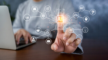 Digital transformation change management, internet of things, new technology bigdata and business process strategy, automate operation, customer service management, cloud computing