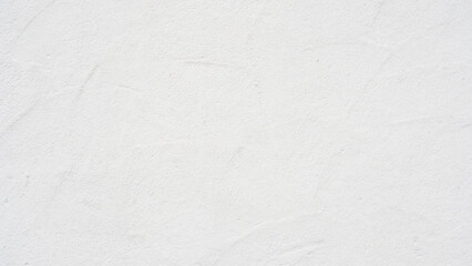 Naklejka premium White gray bright textured plaster with spatula technique wall texture background pattern