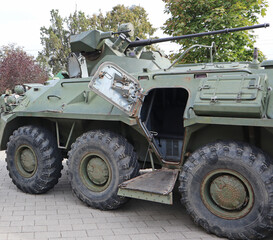 Fototapeta premium Russian military armoured vehicle