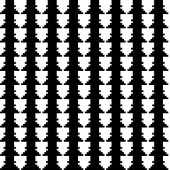 Christmas Tree Fair Isle Seamless Pattern Design -